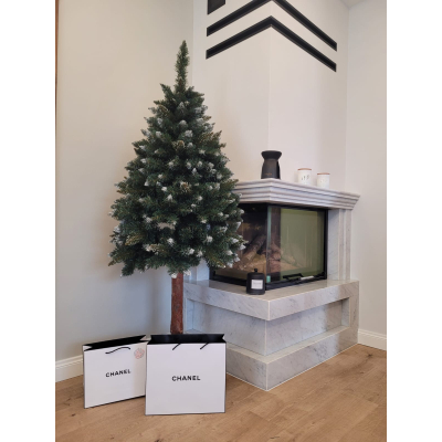 Choinka Sztuczna Na Pniu Sosna Diamentowa